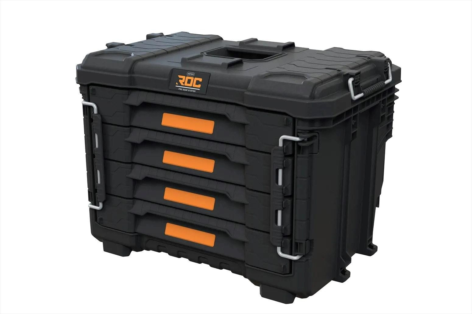 KETER ROC Pro Gear 2.0 XL-dressoir met 4 lades