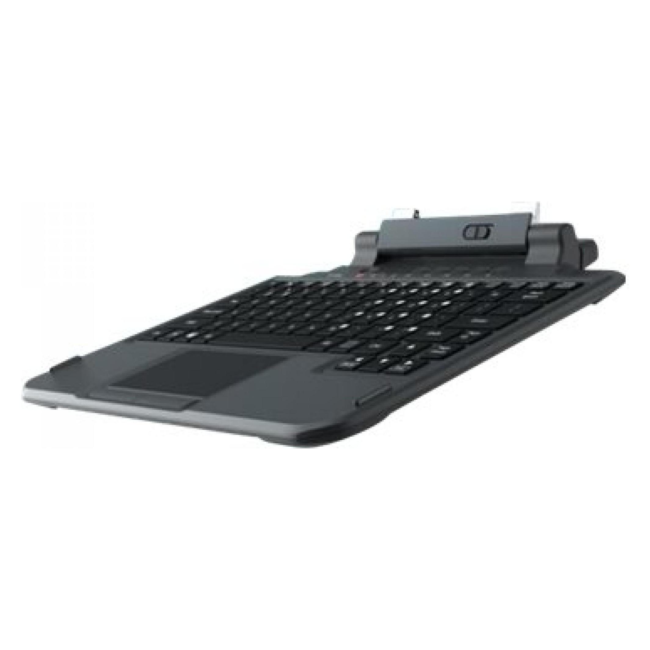 Zebra 2-in-1 - Tastatur - mit Touchpad, ausziehbarer integrierter Griff (US, Zebra ET80, Zebra ET85) (KYB-ET8X-2IN1-US1-01)