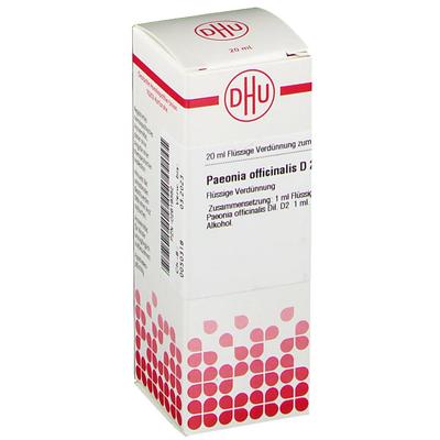 Paeonia Officinalis D 2 Dilution 20 ml