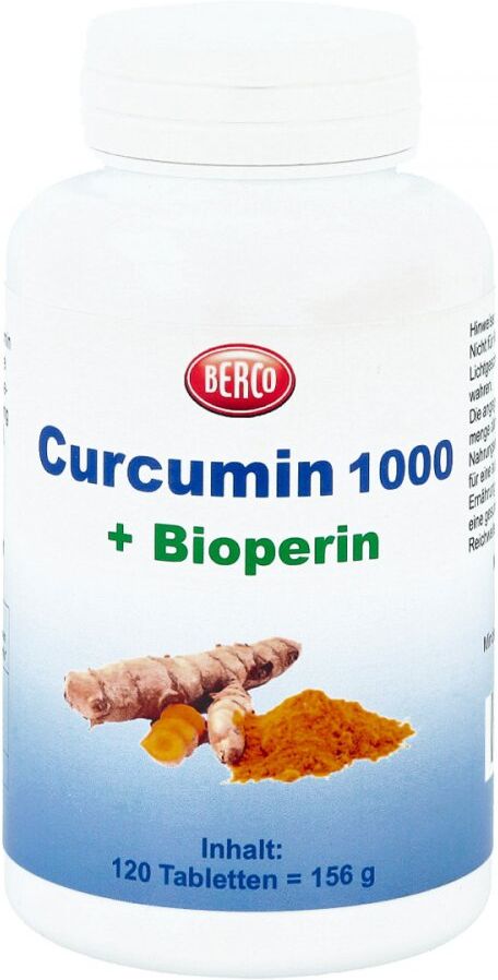 Curcumin 1000+bioperin Berco Tabletten 120stk