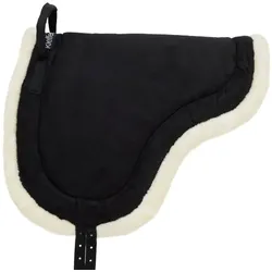 Kieffer Passion Reitkissen FLUFFY PAD, Reitpad für Ponys - schwarz/natur