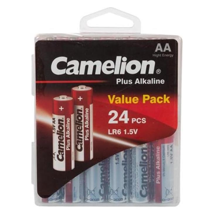Pilha ALKALI-MANGAN AA / LR6 1.5 V - 2800 mAh (24 St./Kunststoff-Box) (24 Stk., AA, 2800 mAh) (LR6C/24B)