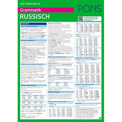PONS Grammatik auf einen Blick Russisch, Taschenbuch von , PONS Langenscheidt GmbH, 978-3-12-561908-1
