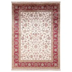 Läufer Pur 80 x 290 cm Mischgewebe Beige Creme