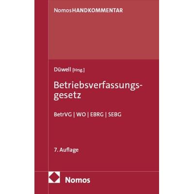 Betriebsverfassungsgesetz, Gebundene Ausgabe von , Nomos, 978-3-7560-1775-1