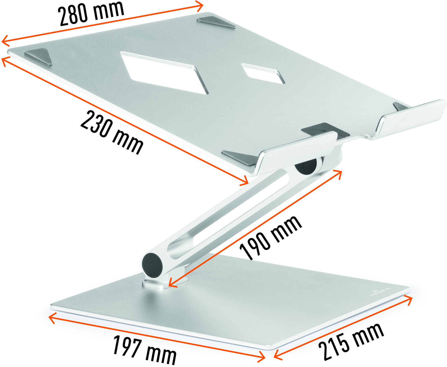 DURABLE Laptop Ständer RISE silber (505023)