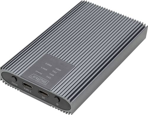 DIGITUS USB M.2 NVMe Klonstation, SSD, werkzeugfrei Multimedia-Technik Dockingstation