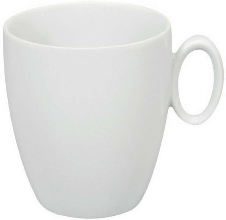 Vista Alegre Taza mug Broadway White . Blanco