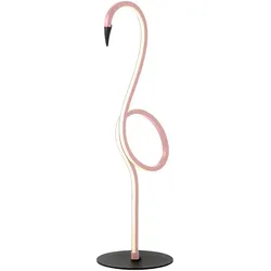 Elstead Lighting, Tischlampe, Elstead Flamingo LED Tischleuchte Pink 6W warmweiss FLAMINGO-TL-PNK (420 lm)