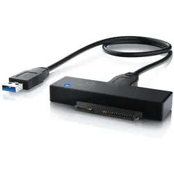 Aplic USB 3.0 zu SATA Konverter Kabel inkl. Netzteil - SATA 1/2/3 Festplatten & Laufwerke - UASP