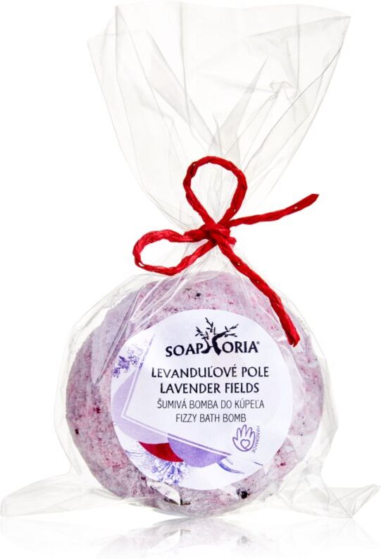 Soaphoria Lavender Fields Fizzy Bath Bomb boule de bain effervescente effet régénérant 85 g