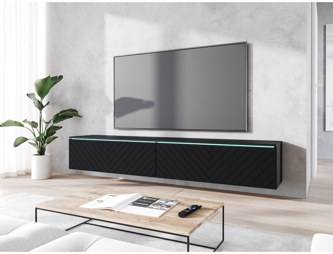 Metro Breyanna TV Stand for TVs up to 78" Black 78"