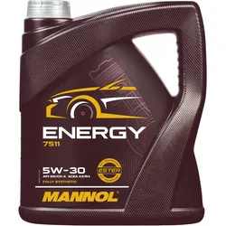 5W-30 Mannol 7511 Energy Motoröl 4 Liter