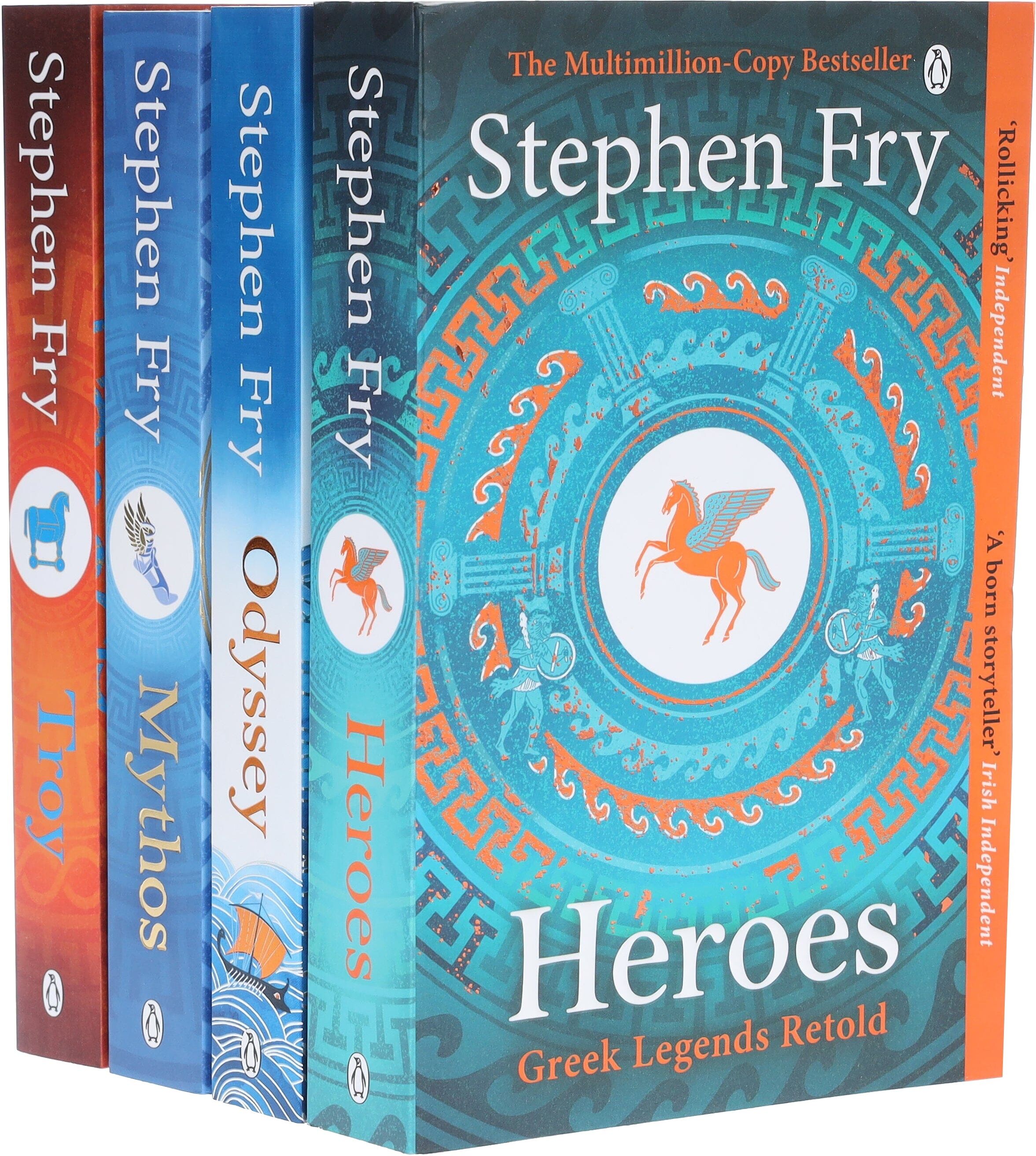 Greek Myths Series By Stephen Fry 4 Books Collection Set - Fiction - Paperback Penguin Random House