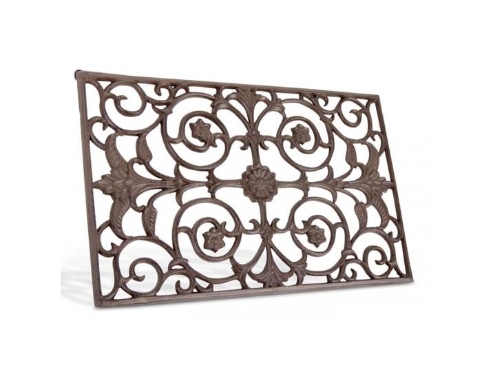 Paillasson rectangulaire fonte marron