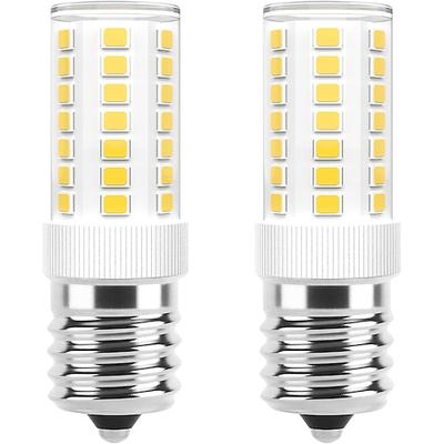 2 Stück dimmbare E17-LED-Lampen, 5-W-Mikrowellenlampen, Ersatz für 40-W-Halogenlampen für Mikrowellen, Herdlampen, Dunstabzugshauben und Kühlschranklampen