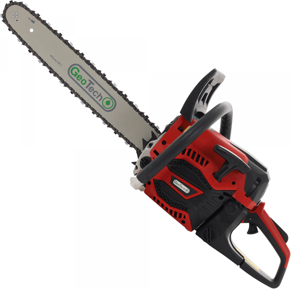 GeoTech GMS 52-45 - Tronçonneuse de coupe thermique - Lame de 45 cm