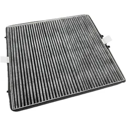 Air2Go Aktivkohlefilter für Miele DKF 25-P DKF25, Dunstfilter, Schwarz