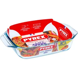 PYREX Irresistible Glas Bräter 31x20cm rechteckig - transparent