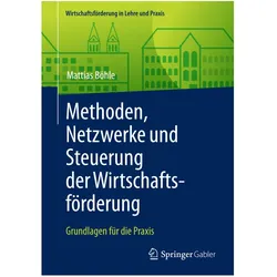Methoden, Netzwerke und Steuerung der Wirtschaftsförderung., Fachbücher von Mattias Böhle