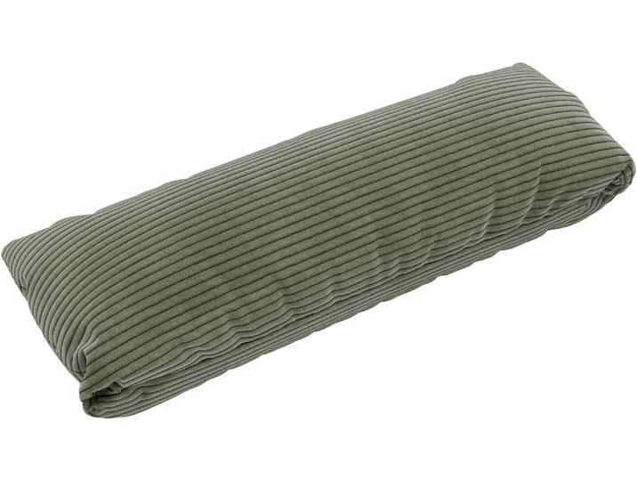 Dekokissen MUSTERRING JUSTB PM100, perfektes Komfort-Extra , grün (cord, turtle, cord unifarben), B:84cm H:11cm L:25cm, Faserbällchen, Dekokissen_Sitzkissen_Kissenhüllen, Dekokissen, Ergonomische Unterstützung, passender Look & Musterring-Garantie