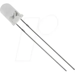 5003G6C-BSA-S - LED 5mm, bedrahtet, grün, 2000 mcd, 15°