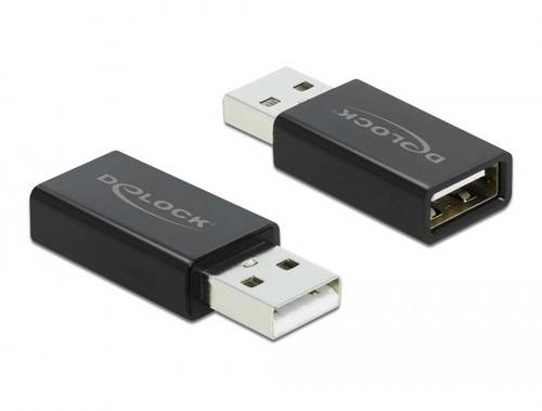 Delock USB 2.0 Adapter [1x USB 2.0 Stecker A - 1x USB 2.0 Buchse A] 66529