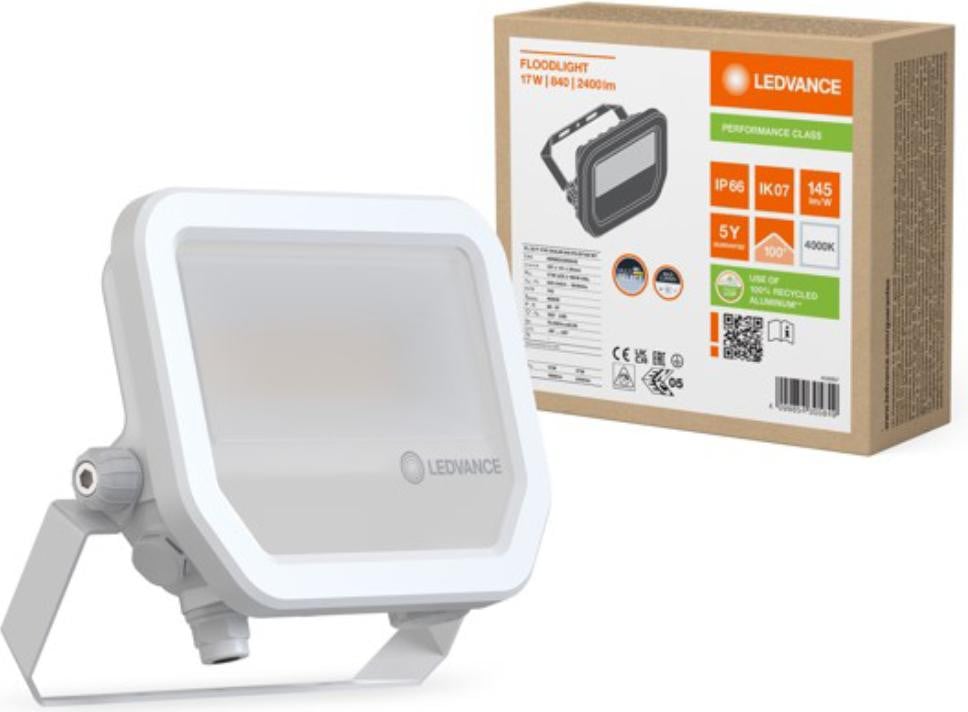 Ledvance FLOODLIGHT 20 LED Floodlight, 17W, 2000 lumen, 840 lichtkleur, wit