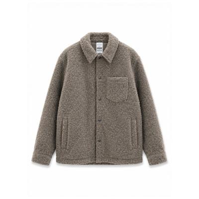 Mazine - Vegan Wool Jacket - Freizeitjacke Gr S grau