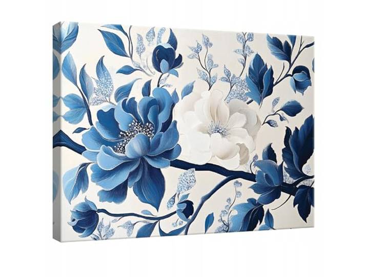 WallArena Leinwand Bilder 100x75 cm Blumen, Leinwandbilder, Bild auf leinwand, Format: 100x75 cm (BxH) - einteilig auf Canvas Leinwand. Das Leinwand