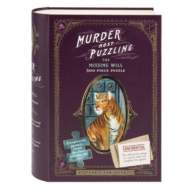 Murder Most Puzzling: The Missing Will 500-Piece Puzzle