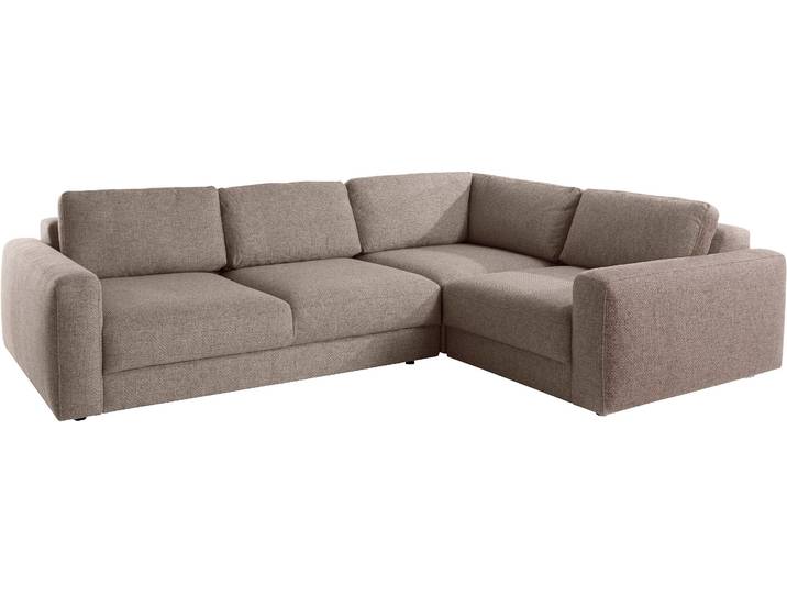 Ecksofa, 100% Polyester, Beige, 289×209 cm, L-Form, Modern, Places of Style