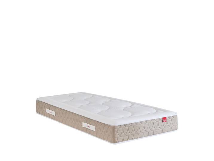 Matelas à ressorts et latex, accueil équilibré - 90x190 cm
