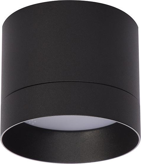 KENDAL Light Prestige Moderne zwarte ronde inbouwspot voor plafond, Ø 8,2 cm, 7W, GX53