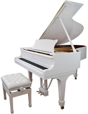 Steinway & Sons M-170 White