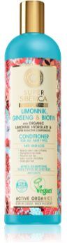 Natura Siberica Limonnik, Ginseng & Biotin bálsamo fortificante anti-queda 400 ml. Limonnik, Ginseng & Biotin