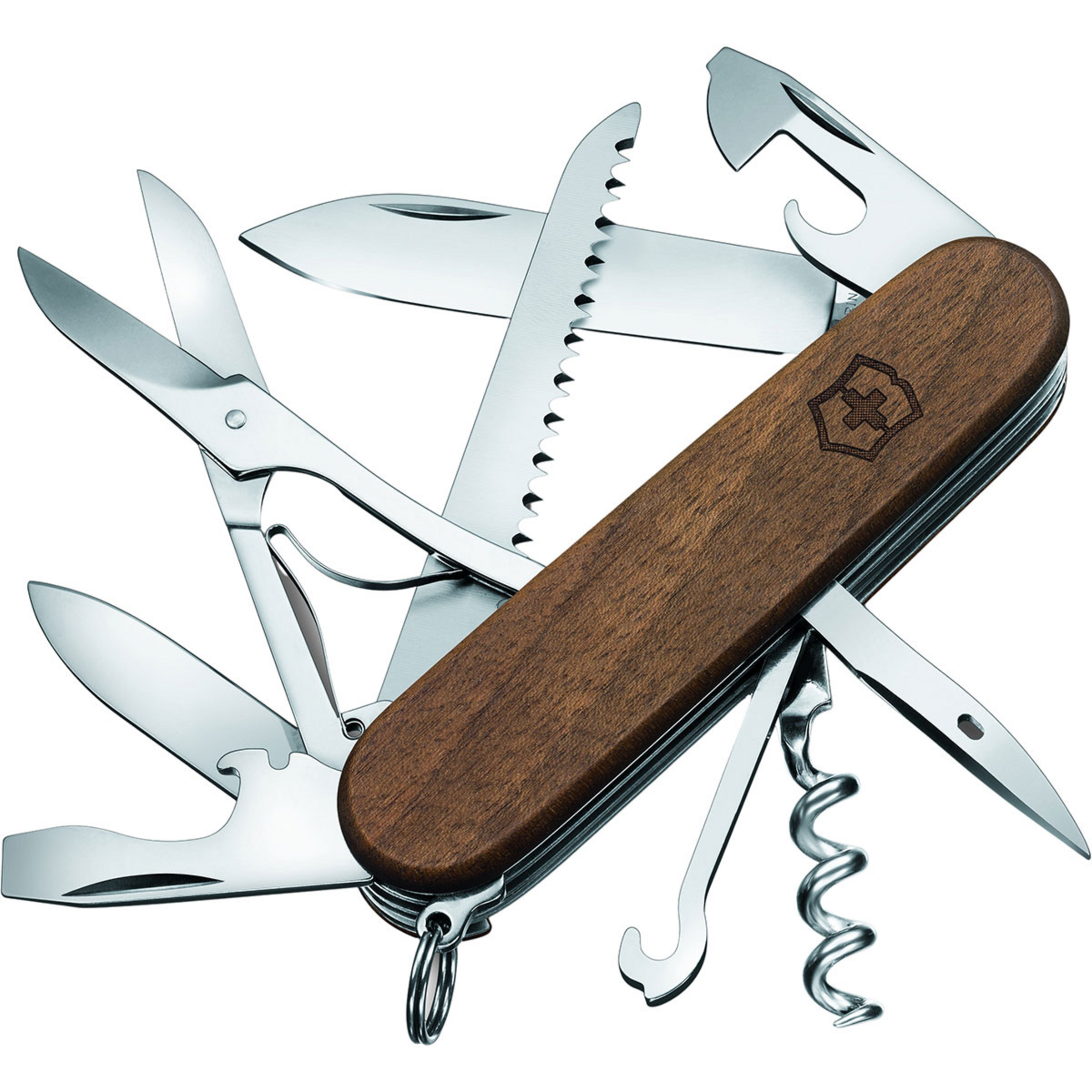 Victorinox Huntsman Wood messer Taschenmesser braun
