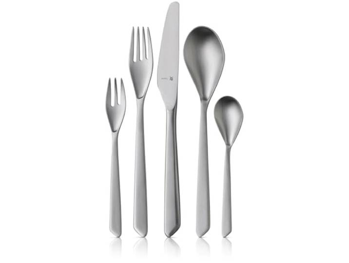 WMF Neo Besteck Set 6 Personen, Essbesteck 30 teilig, Hohlheftmesser, Cromargan protect Besteck mattiert, ergonomisch, extrem kratzbeständig, eingesetzte Klinge, spülmaschinenfest