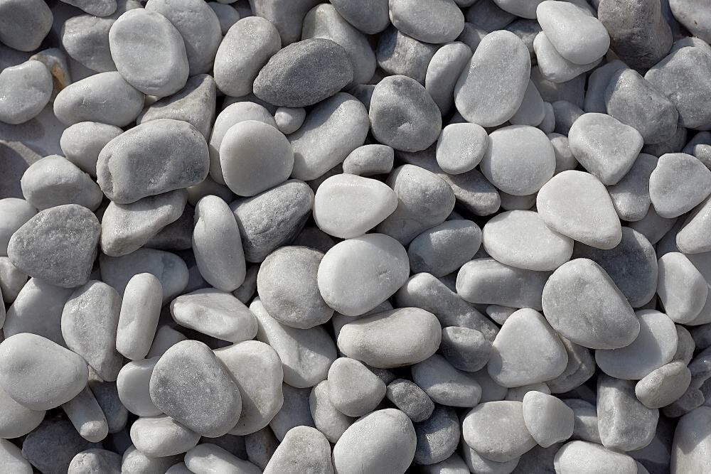 Bellamoli Granulati Kies Bardiglio 7 - 15 mm grau 25 kg
