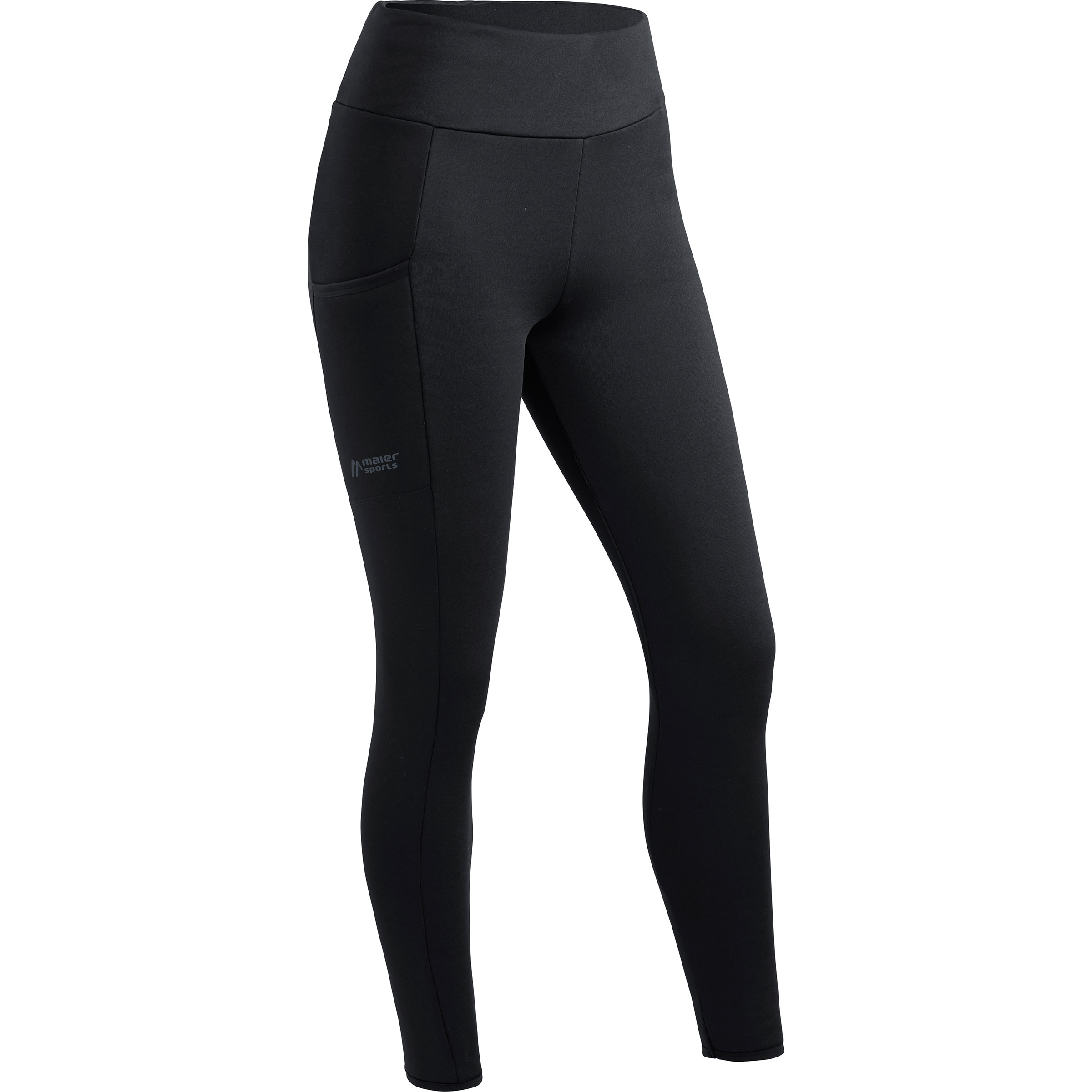 Maier Sports WinterWrap Tights Damen Tights & Leggings schwarz Größe L Trekking Isolierend