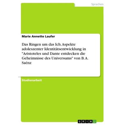 Das Ringen um das Ich. Aspekte adoleszenter Identitätsentwicklung in 'Aristoteles und Dante entdecken die Geheimnisse des Universums' von B. A. Saénz,