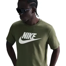 NIKE Sportswear T-Shirt Herren 222 - medium olive M