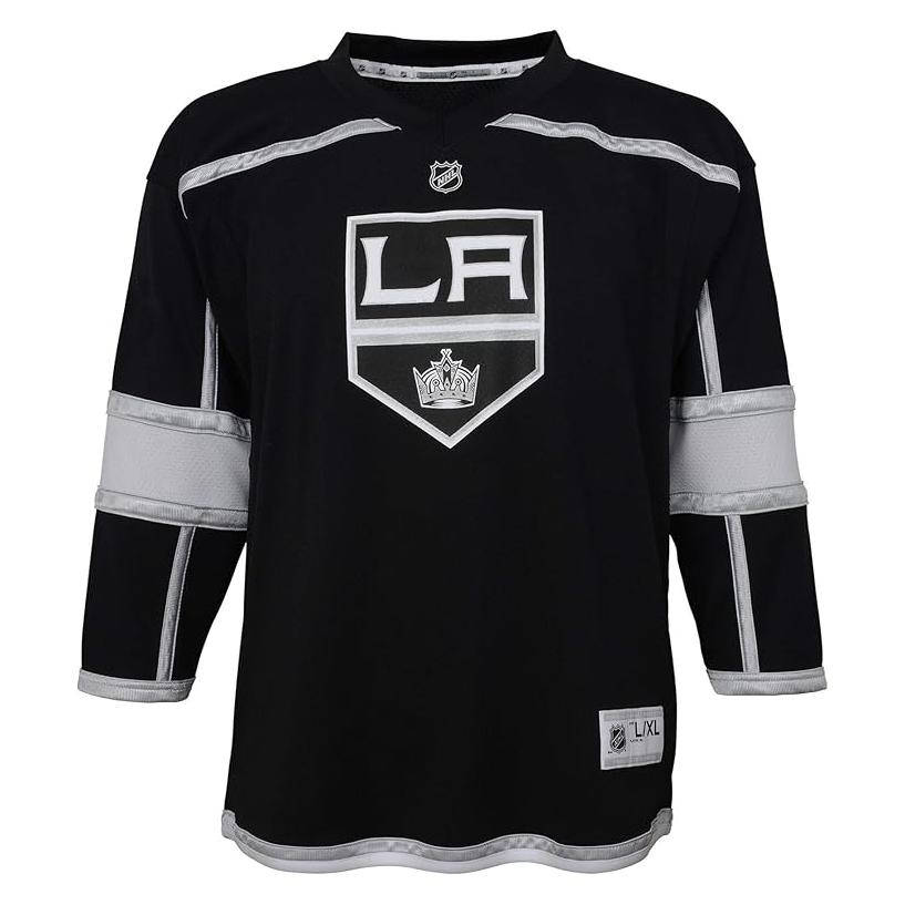 Outerstuff REPLICA HOME/TEAM JERSEYS-LKI-Schwarz KINGS 140 S/M (19HCAC-LKI-140-S/M) (140) (OUTERSTUFF)
