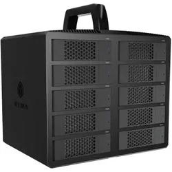 Geh. IcyBox Diamond Case 3710 10-Bay 2,5"/3,5" HDD/SSD