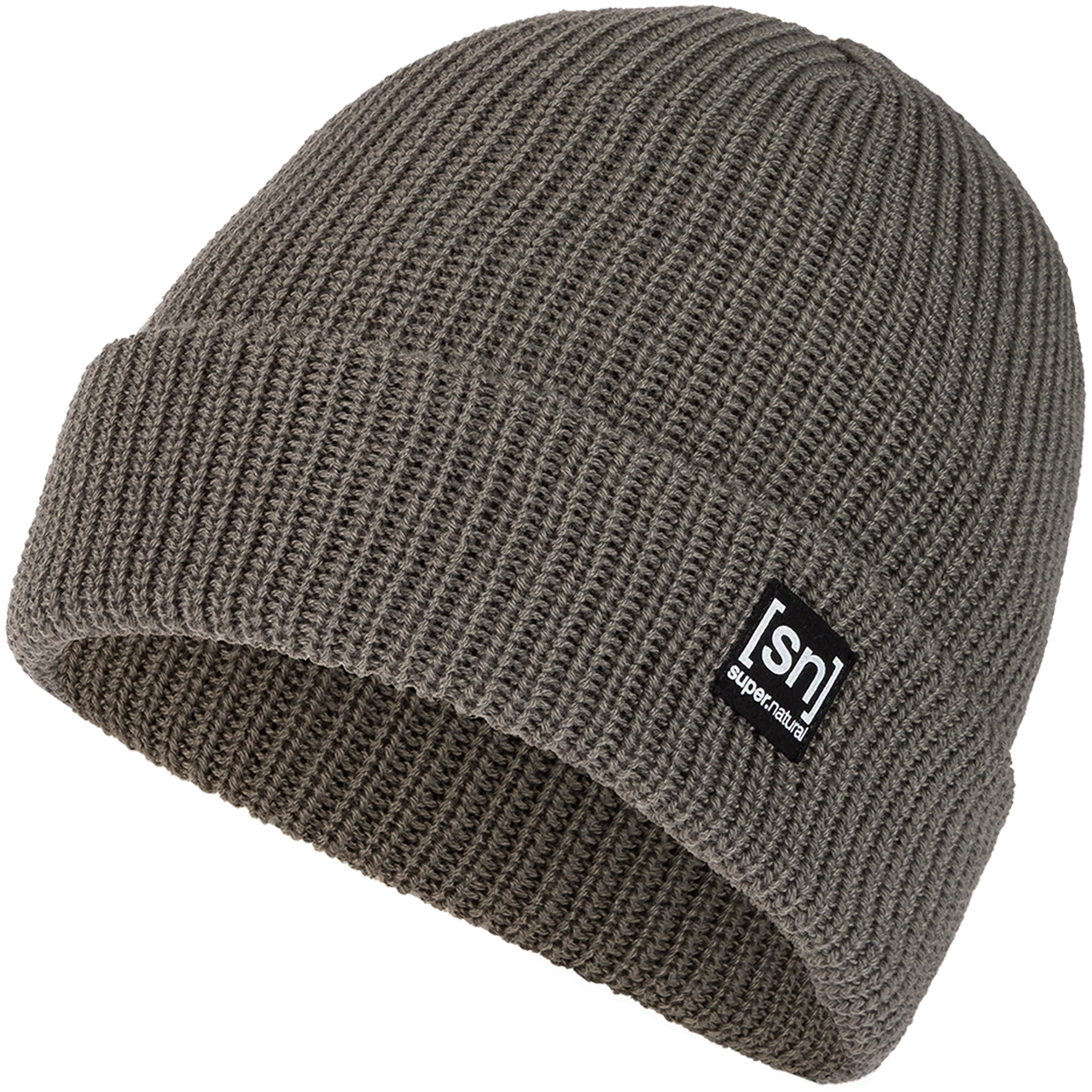 Super.Natural Merino Basic Mützen & Beanies oliv Lifestyle Hautfreundlich Merinowolle