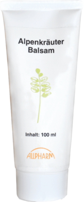 ALLPHARM Vertriebs GmbH ALPENKRÄUTER Balsam 100 g 08700524