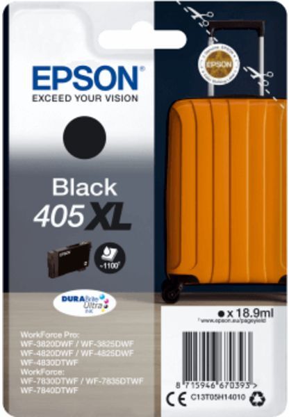 Epson 405XL (C13T05H14010) - Noir - Cartouche d'encre Noir