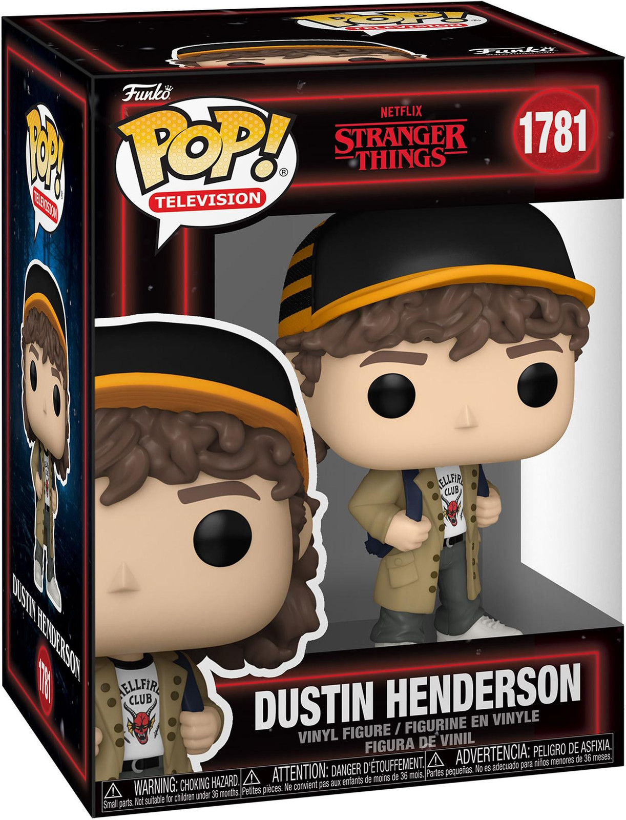Funko POP Dustin Henderson Stranger Things figuurtje nummer 1781