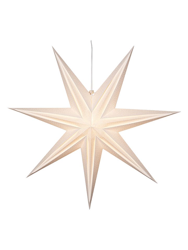 STAR Trading Papierstern "Holly" in Weiß - Ø 75 cm - onesize