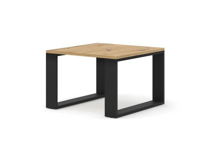 Table basse LUCA 60 x 60 cm chêne artisan